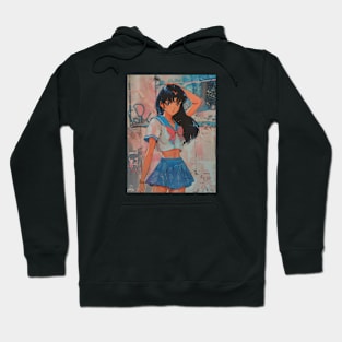 Anime Girl Vintage Hoodie